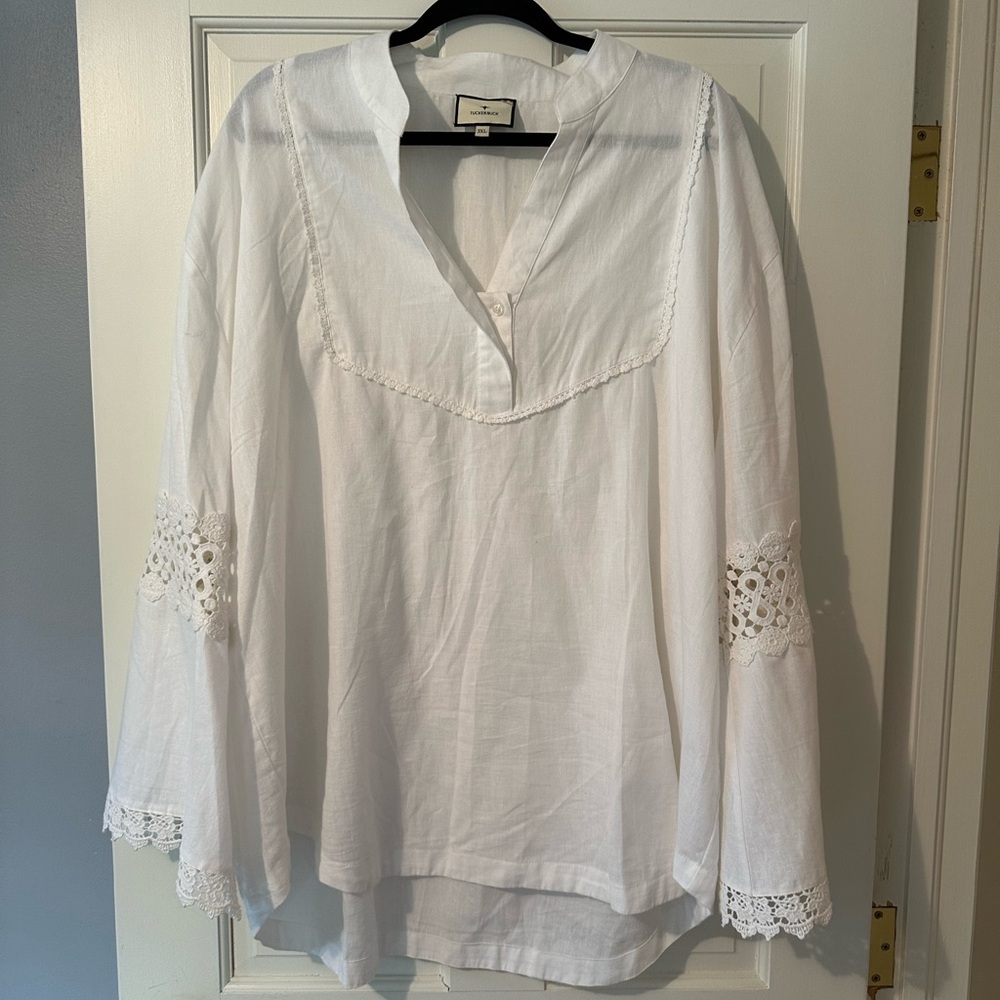 Tuckernuck Blanc Piper Lace Top